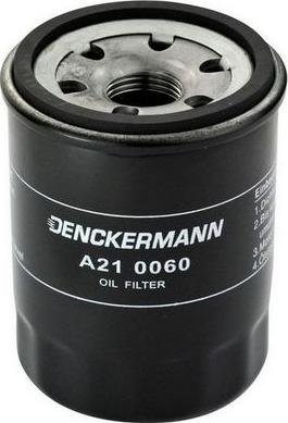 Denckermann A210060 - Eļļas filtrs autodraugiem.lv