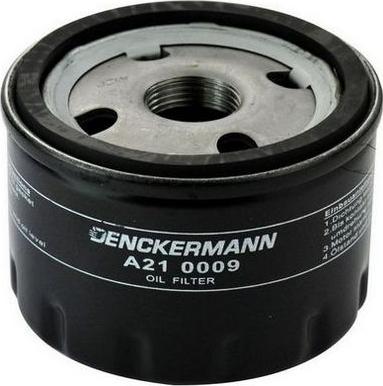 Denckermann A210009 - Eļļas filtrs autodraugiem.lv
