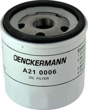 Denckermann A210006 - Eļļas filtrs autodraugiem.lv