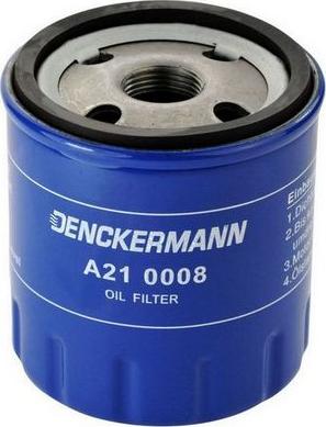 Denckermann A210008 - Eļļas filtrs autodraugiem.lv