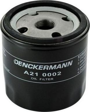 Denckermann A210002 - Eļļas filtrs autodraugiem.lv