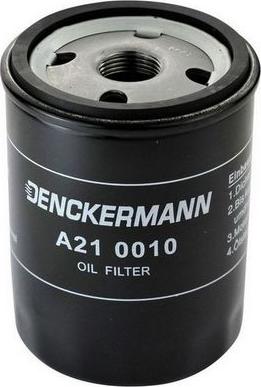 Denckermann A210010 - Eļļas filtrs autodraugiem.lv