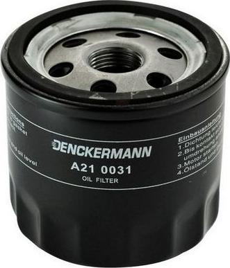 Denckermann A210031 - Eļļas filtrs autodraugiem.lv