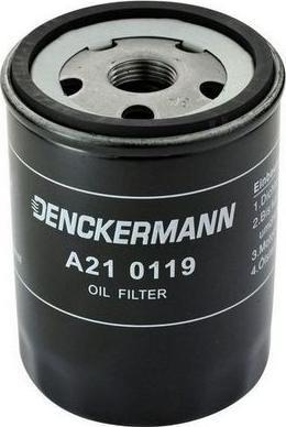 Denckermann A210119 - Eļļas filtrs autodraugiem.lv