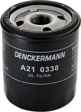 Denckermann A210338 - Eļļas filtrs autodraugiem.lv
