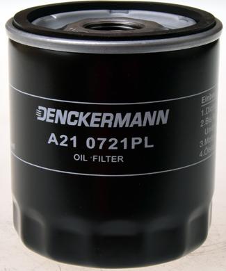 Denckermann A210721PL - Eļļas filtrs autodraugiem.lv