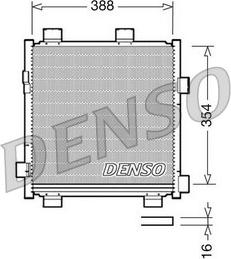 Denso DCN50040 - Kondensators, Gaisa kond. sistēma autodraugiem.lv