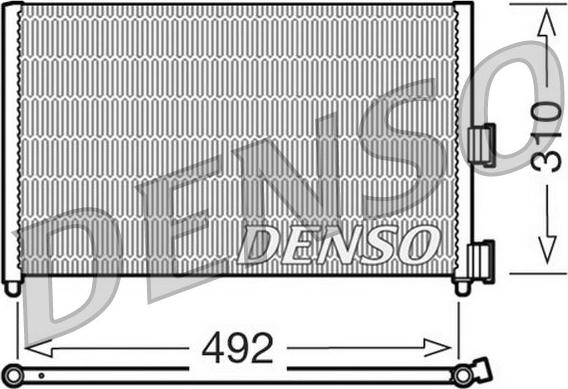 Denso DCN09071 - Kondensators, Gaisa kond. sistēma autodraugiem.lv