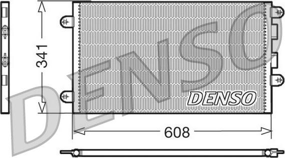 Denso DCN01012 - Kondensators, Gaisa kond. sistēma autodraugiem.lv