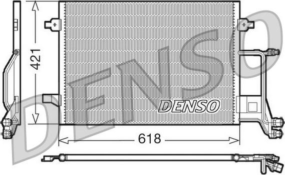 Denso DCN02013 - Kondensators, Gaisa kond. sistēma autodraugiem.lv