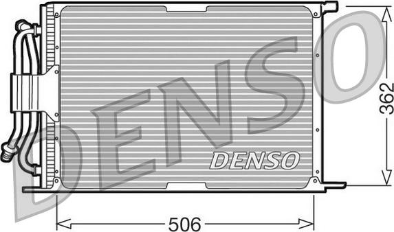 Denso DCN10005 - Kondensators, Gaisa kond. sistēma autodraugiem.lv