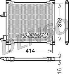 Denso DCN10015 - Kondensators, Gaisa kond. sistēma autodraugiem.lv