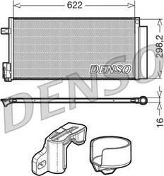 Denso DCN13110 - Kondensators, Gaisa kond. sistēma autodraugiem.lv