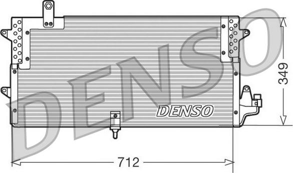 Denso DCN32006 - Kondensators, Gaisa kond. sistēma autodraugiem.lv