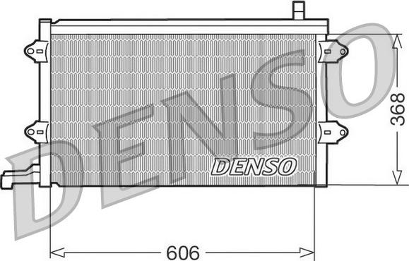 Denso DCN32003 - Kondensators, Gaisa kond. sistēma autodraugiem.lv