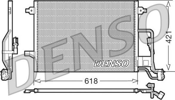 Denso DCN32018 - Kondensators, Gaisa kond. sistēma autodraugiem.lv