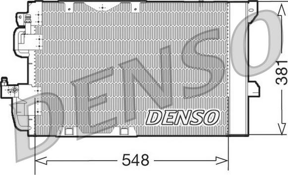 Denso DCN20005 - Kondensators, Gaisa kond. sistēma autodraugiem.lv