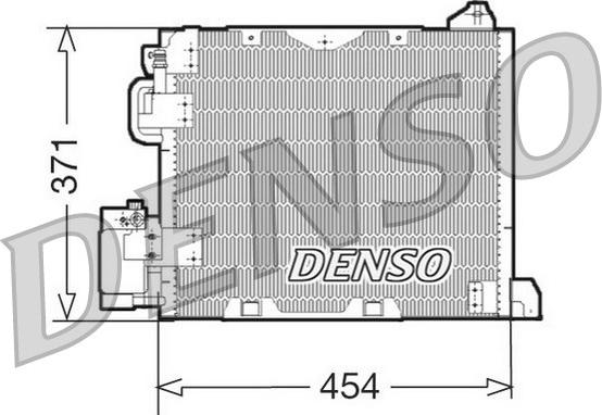 Denso DCN20006 - Kondensators, Gaisa kond. sistēma autodraugiem.lv