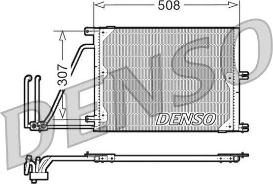 Denso DCN20030 - Kondensators, Gaisa kond. sistēma autodraugiem.lv