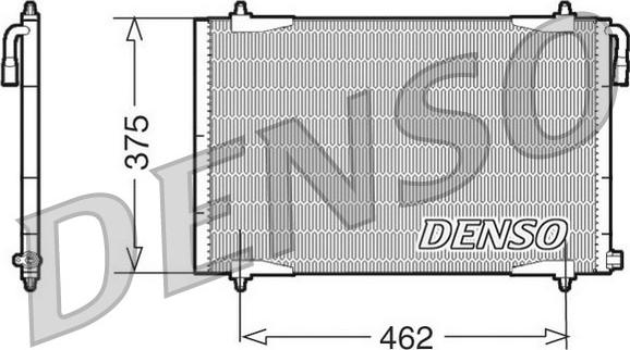 Denso DCN21006 - Kondensators, Gaisa kond. sistēma autodraugiem.lv