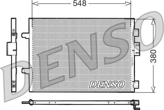 Denso DCN23007 - Kondensators, Gaisa kond. sistēma autodraugiem.lv