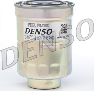 Denso DDFF16670 - Degvielas filtrs autodraugiem.lv