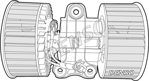 Denso DEA05004 - Salona ventilators autodraugiem.lv