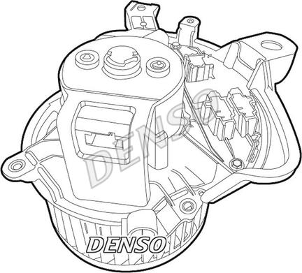 Denso DEA01011 - Salona ventilators autodraugiem.lv