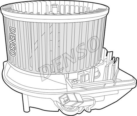 Denso DEA07015 - Salona ventilators autodraugiem.lv