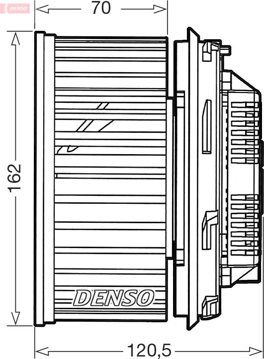 Denso DEA10056 - Salona ventilators autodraugiem.lv