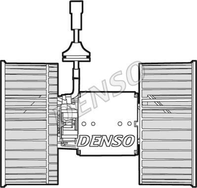 Denso DEA12001 - Salona ventilators autodraugiem.lv