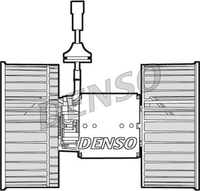 Denso DEA12002 - Salona ventilators autodraugiem.lv