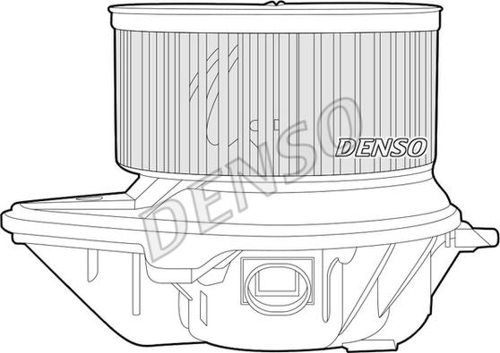 Denso DEA21009 - Salona ventilators autodraugiem.lv