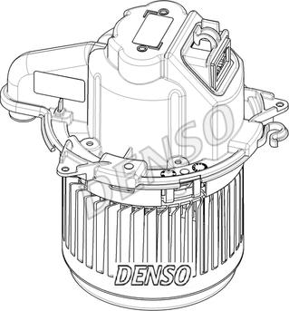 Denso DEA23023 - Salona ventilators autodraugiem.lv