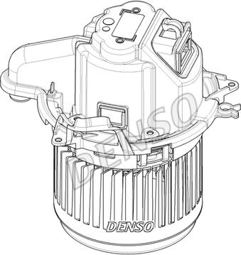 Denso DEA23022 - Salona ventilators autodraugiem.lv