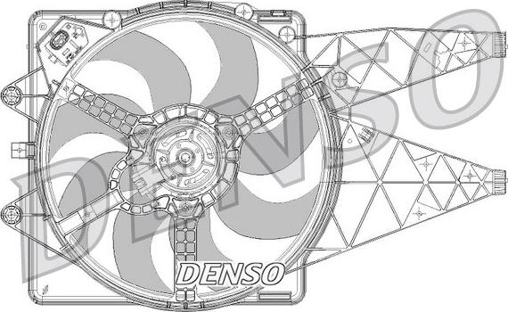 Denso DER09094 - Ventilators, Motora dzesēšanas sistēma autodraugiem.lv