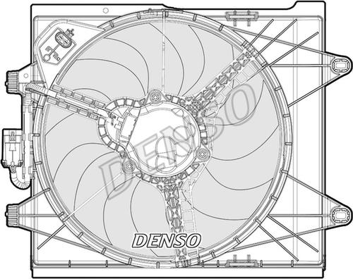 Denso DER09096 - Ventilators, Motora dzesēšanas sistēma autodraugiem.lv