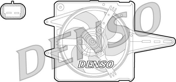 Denso DER09056 - Ventilators, Motora dzesēšanas sistēma autodraugiem.lv