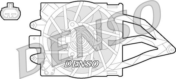 Denso DER09057 - Ventilators, Motora dzesēšanas sistēma autodraugiem.lv