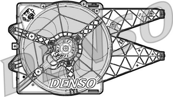 Denso DER09065 - Ventilators, Motora dzesēšanas sistēma autodraugiem.lv