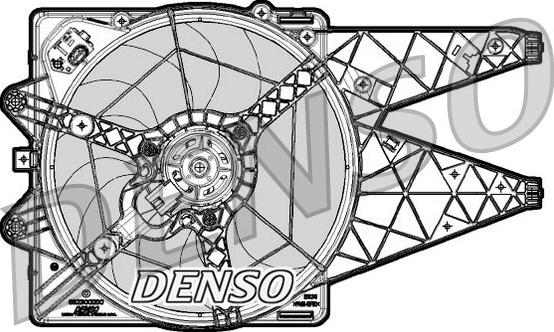 Denso DER09066 - Ventilators, Motora dzesēšanas sistēma autodraugiem.lv