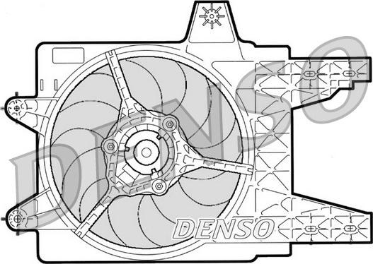 Denso DER09079 - Ventilators, Motora dzesēšanas sistēma autodraugiem.lv