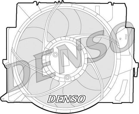 Denso DER05006 - Ventilators, Motora dzesēšanas sistēma autodraugiem.lv