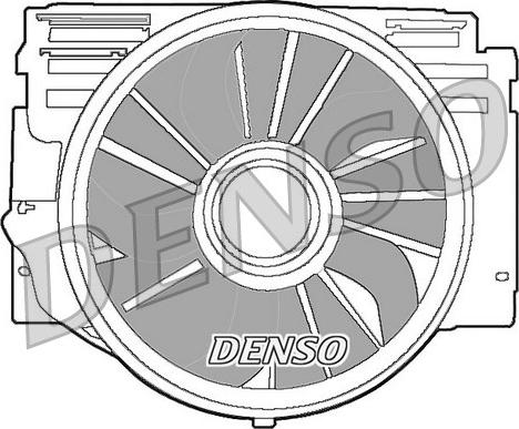 Denso DER05007 - Ventilators, Motora dzesēšanas sistēma autodraugiem.lv