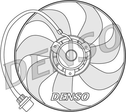 Denso DER32001 - Ventilators, Motora dzesēšanas sistēma autodraugiem.lv