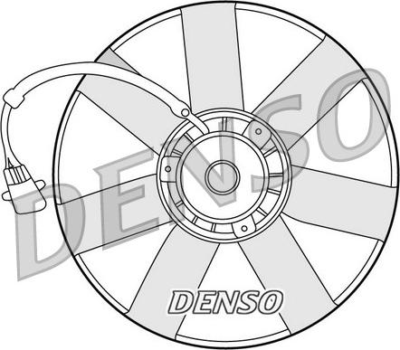 Denso DER32002 - Ventilators, Motora dzesēšanas sistēma autodraugiem.lv