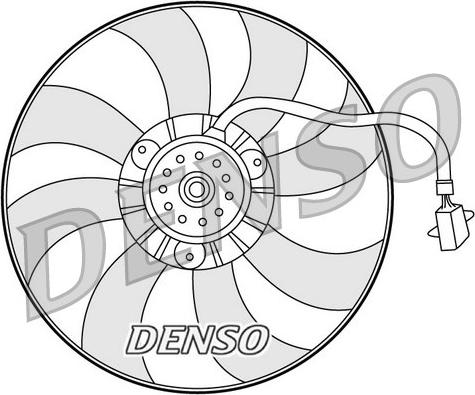 Denso DER32007 - Ventilators, Motora dzesēšanas sistēma autodraugiem.lv