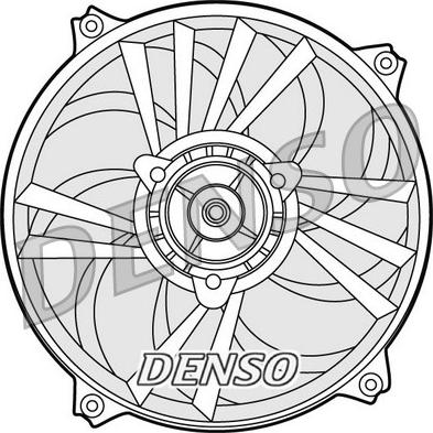 Denso DER21013 - Ventilators, Motora dzesēšanas sistēma autodraugiem.lv