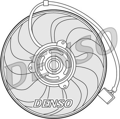 Denso DER27001 - Ventilators, Motora dzesēšanas sistēma autodraugiem.lv