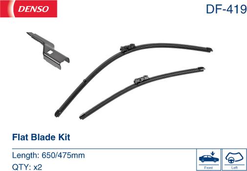 Denso DF-419 - Stikla tīrītāja slotiņa autodraugiem.lv